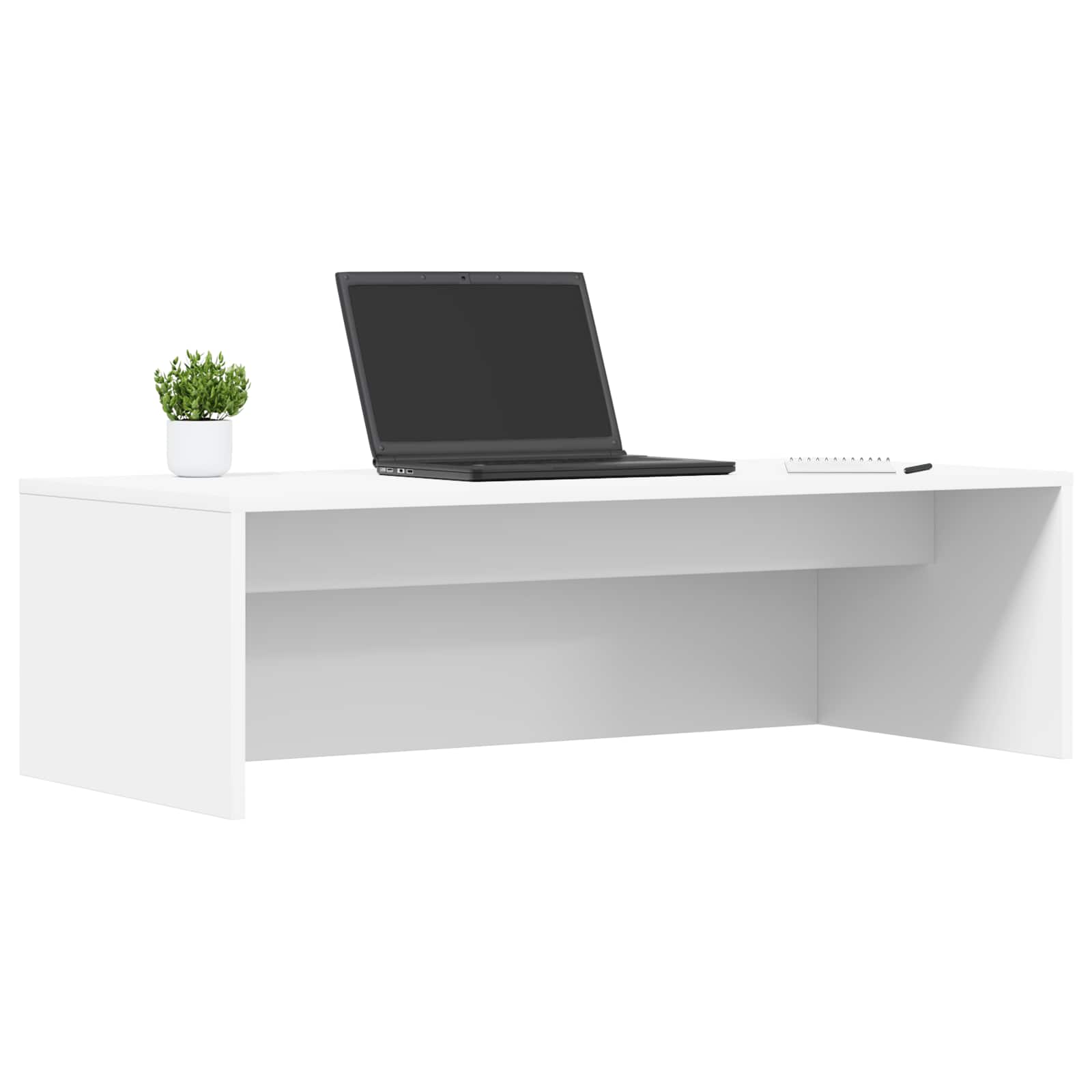 Prie sienos tvirtinamas rašomasis stalas Balta 100 x 45 x 30 cm