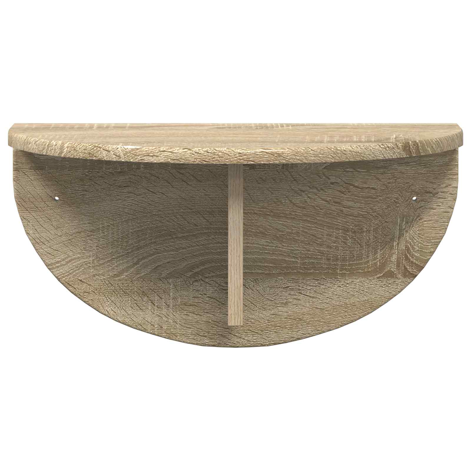 Sieninė lentyna 2 pcs Sonoma ąžuolas 38 x 19 x 19 cm