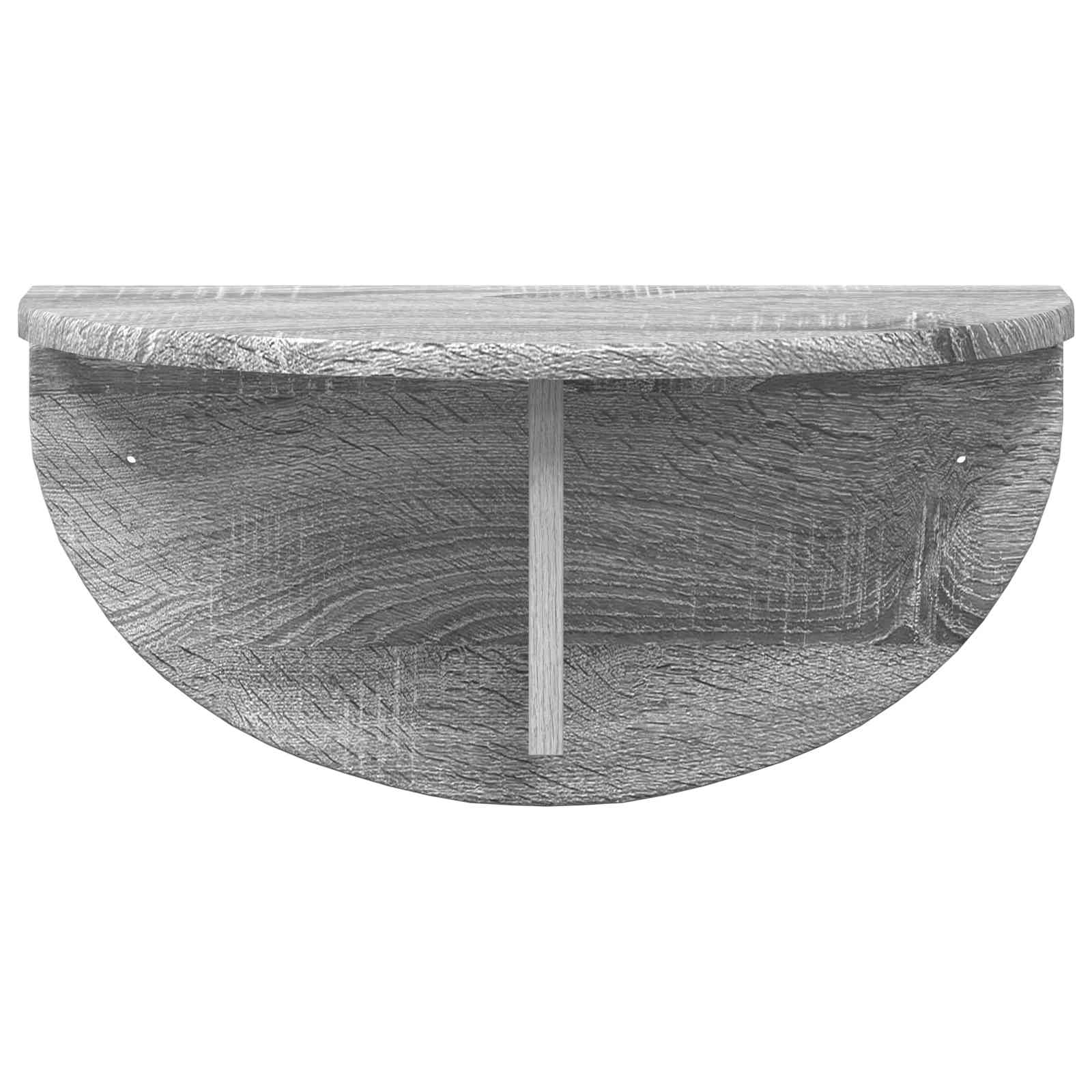Sienas plaukts 2 gab. Pelēks Sonoma 38 x 19 x 19 cm