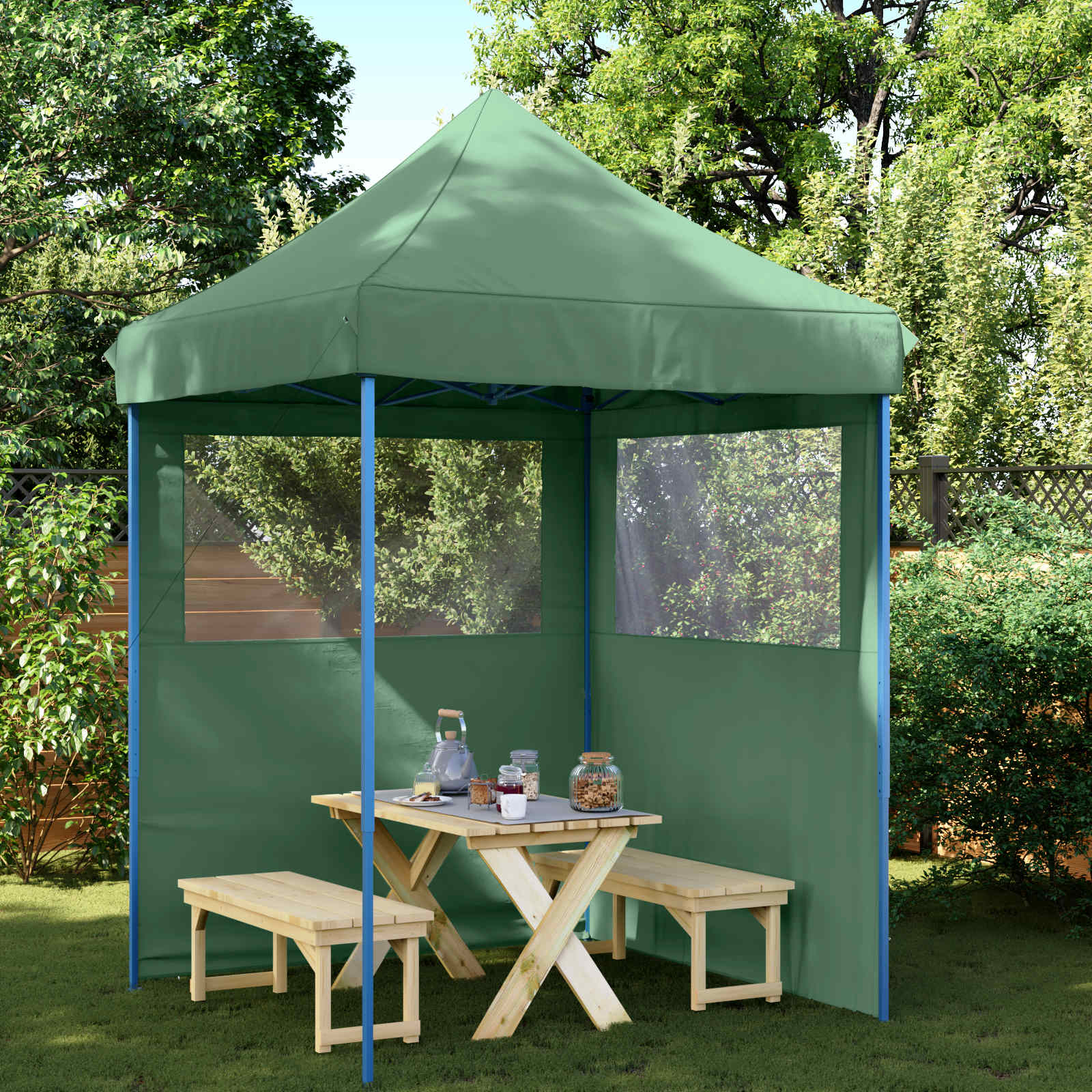 Party tent NIOBE, green, 200x200cm