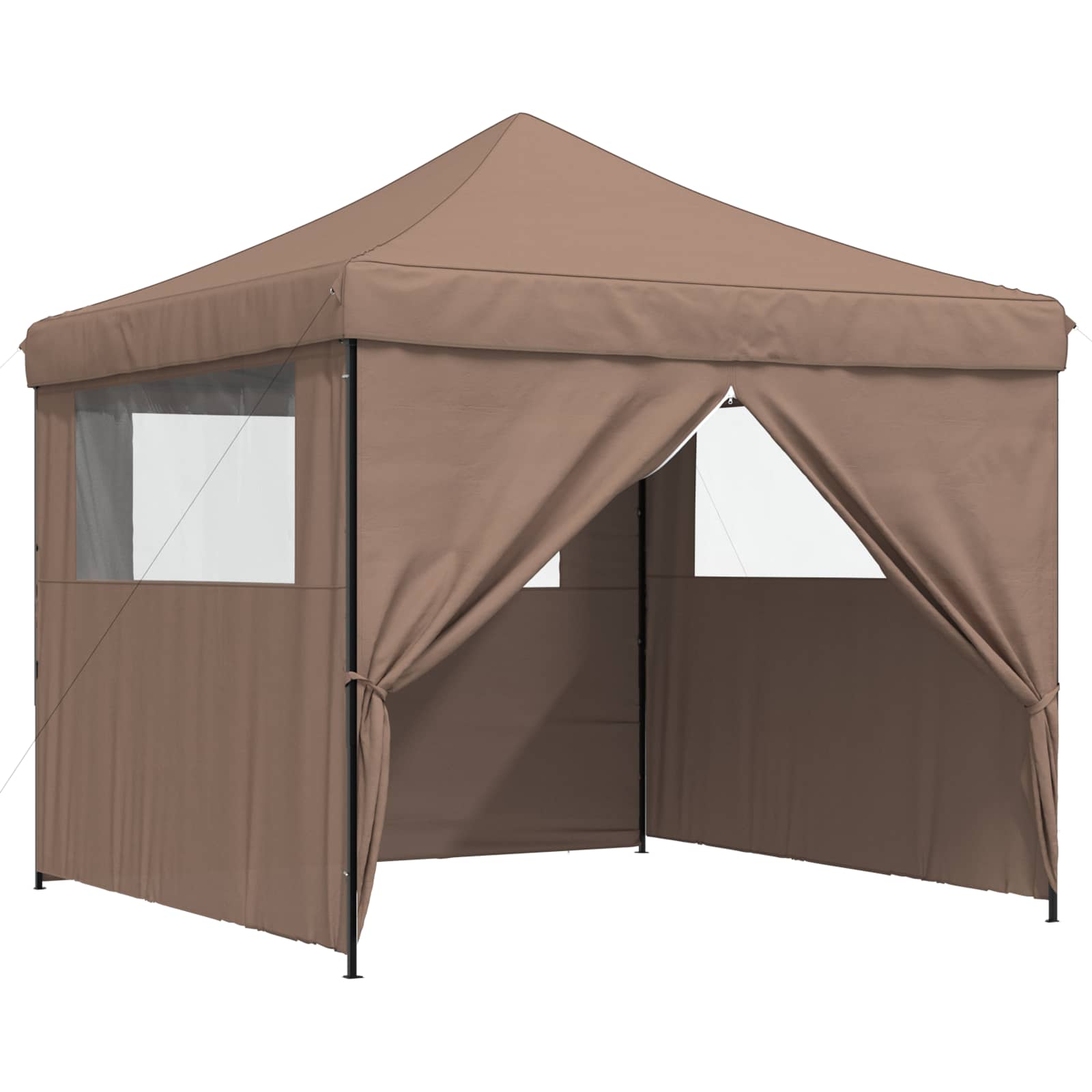 Party Tent NIOBE, brown, 292x292cm
