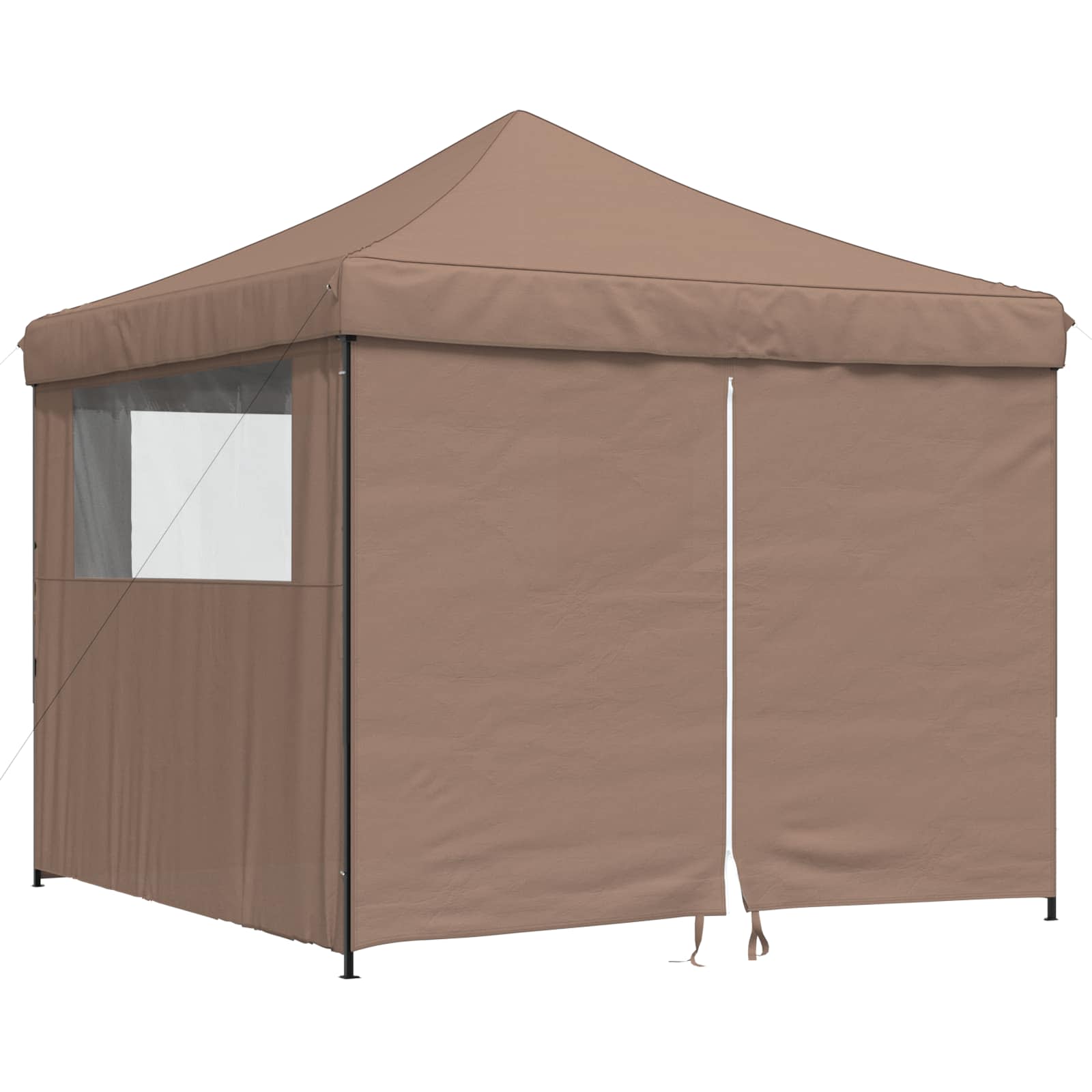 Party Tent NIOBE, brown, 292x292cm