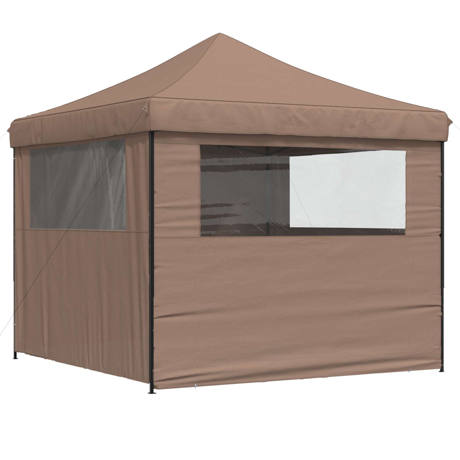 Party Tent NIOBE, brown, 292x292cm