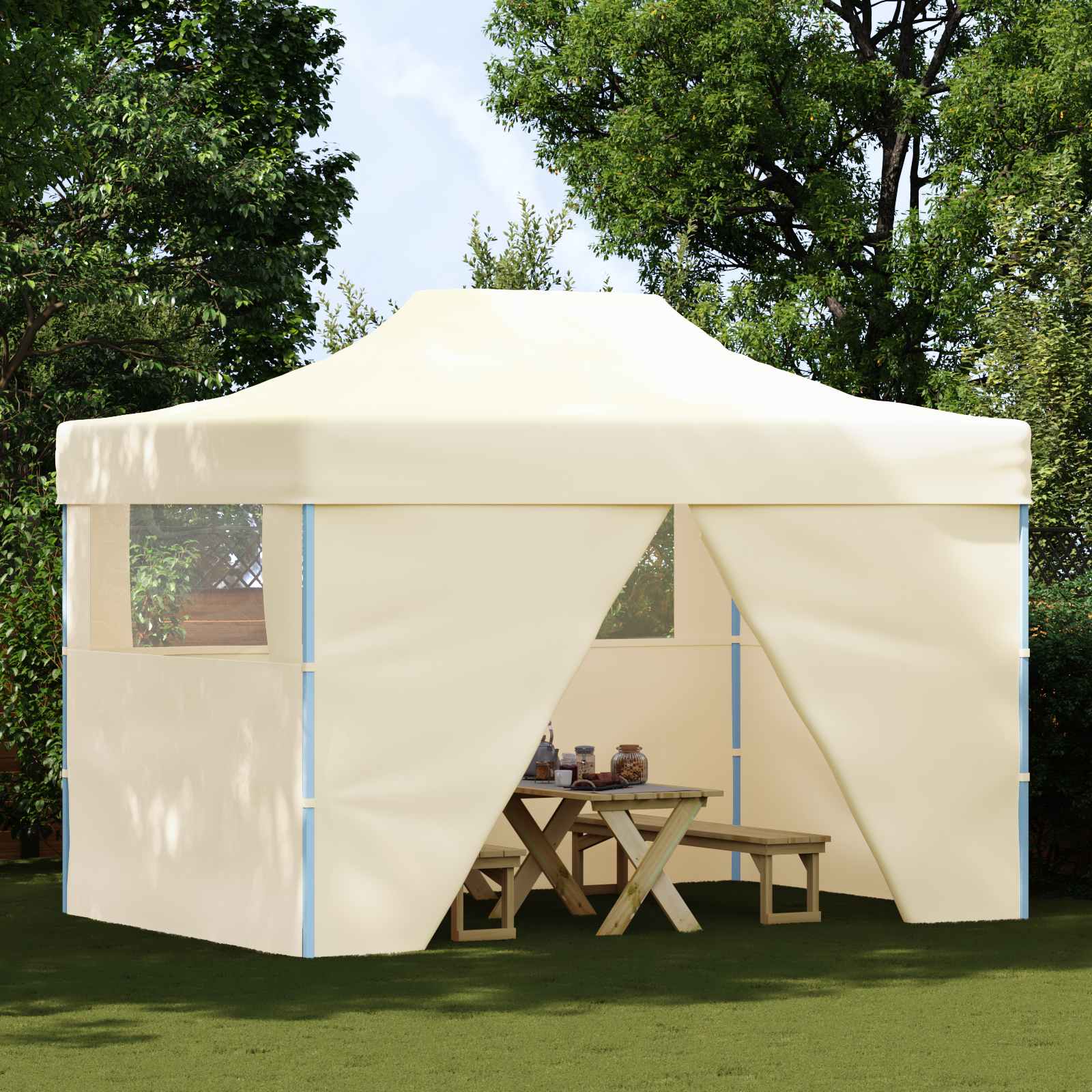 Party tent NIOBE, cream, 291x431cm