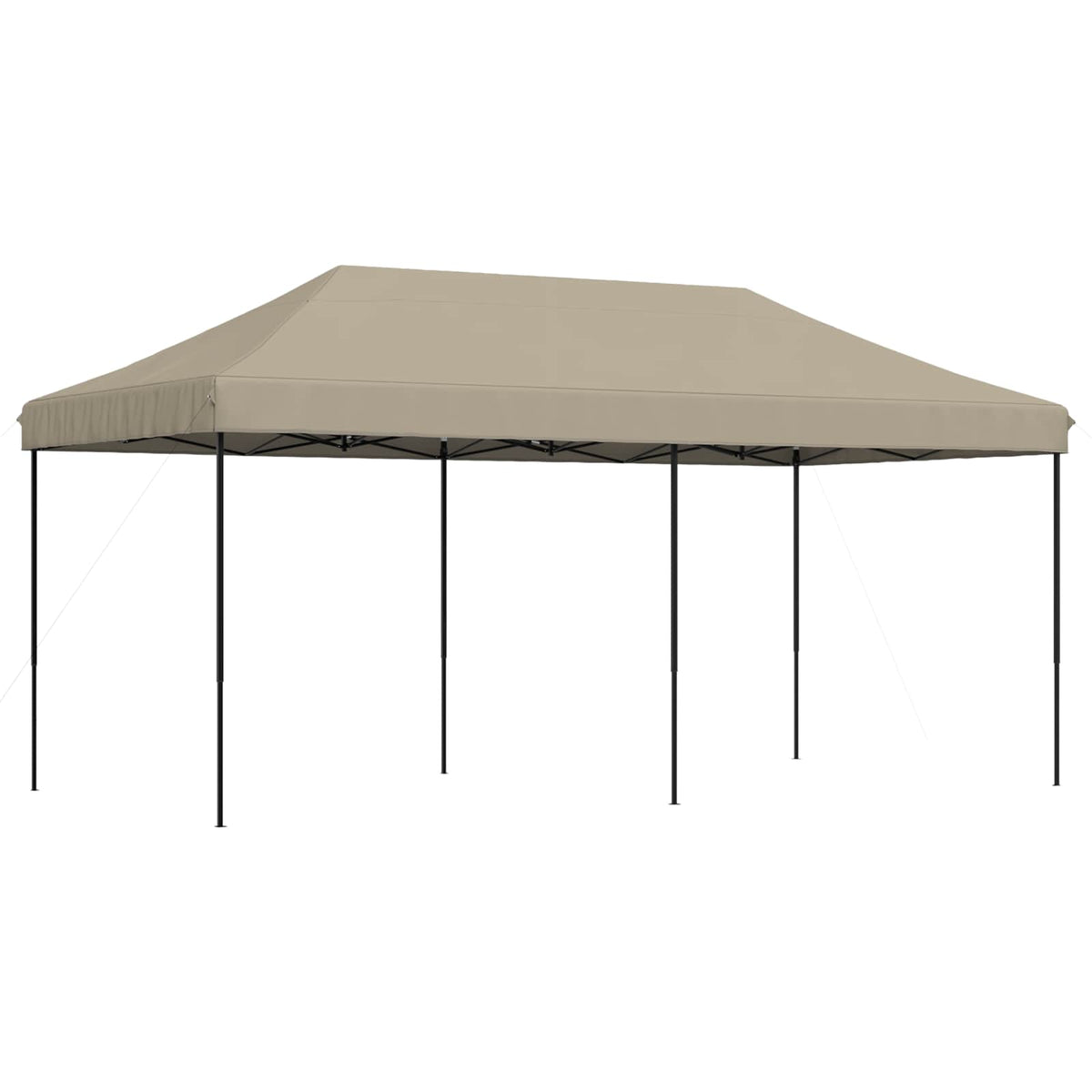 Šventės palapinė 292 x 580 x 315 cm Taupe Oksfordo audinys