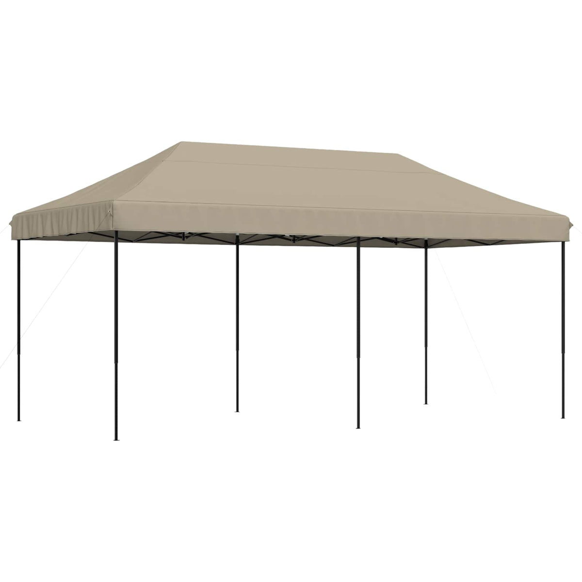 Šventės palapinė 292 x 580 x 315 cm Taupe Oksfordo audinys