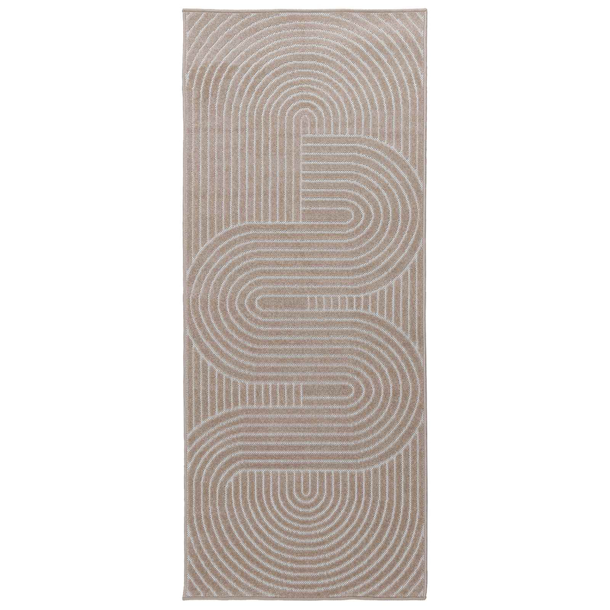 Vidaus ir lauko kilimas PALMERAS Smėlio 80 x 200 cm Poliesteris