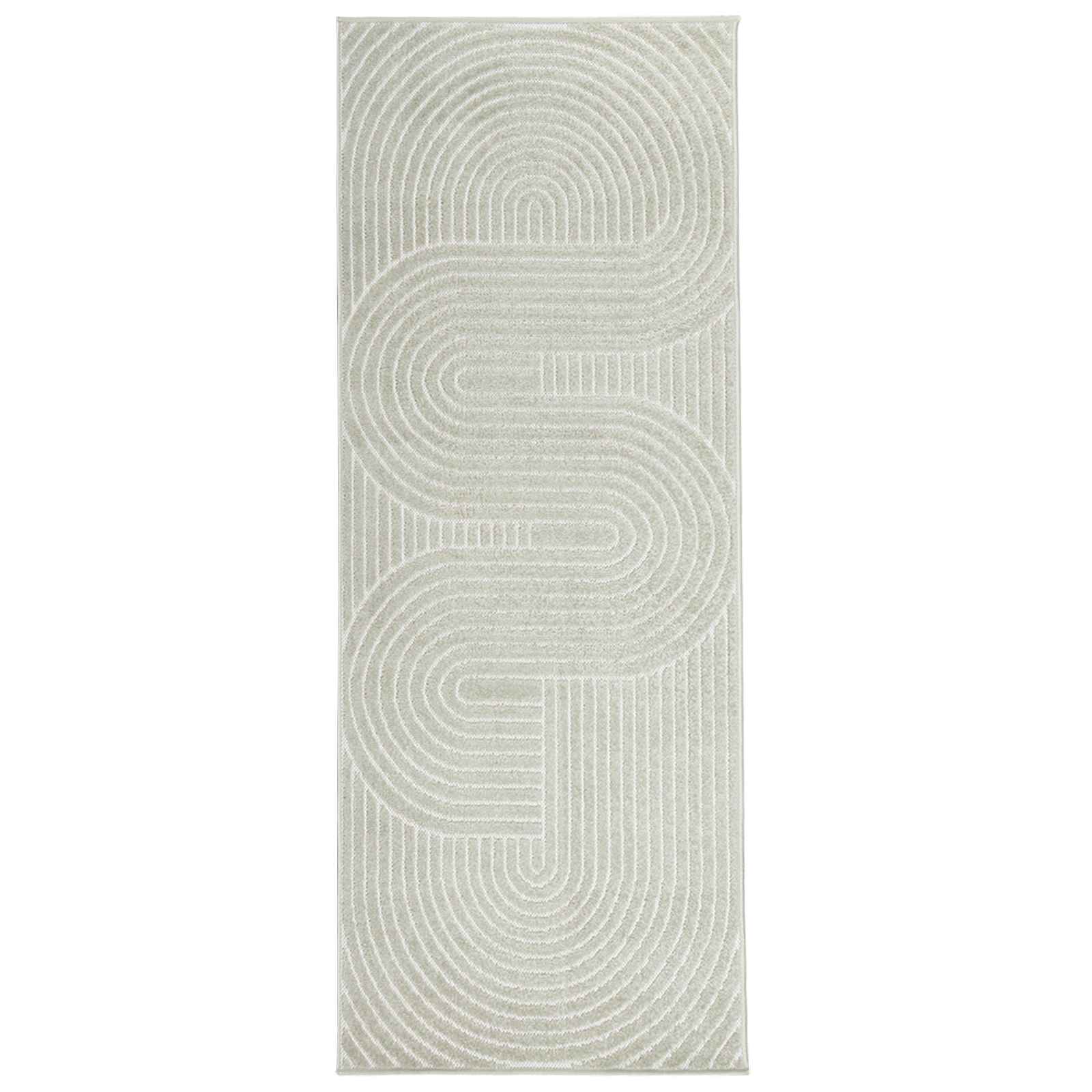 Zonālais paklājs HUARTE Zaļa 150 x 80 cm Poliesters