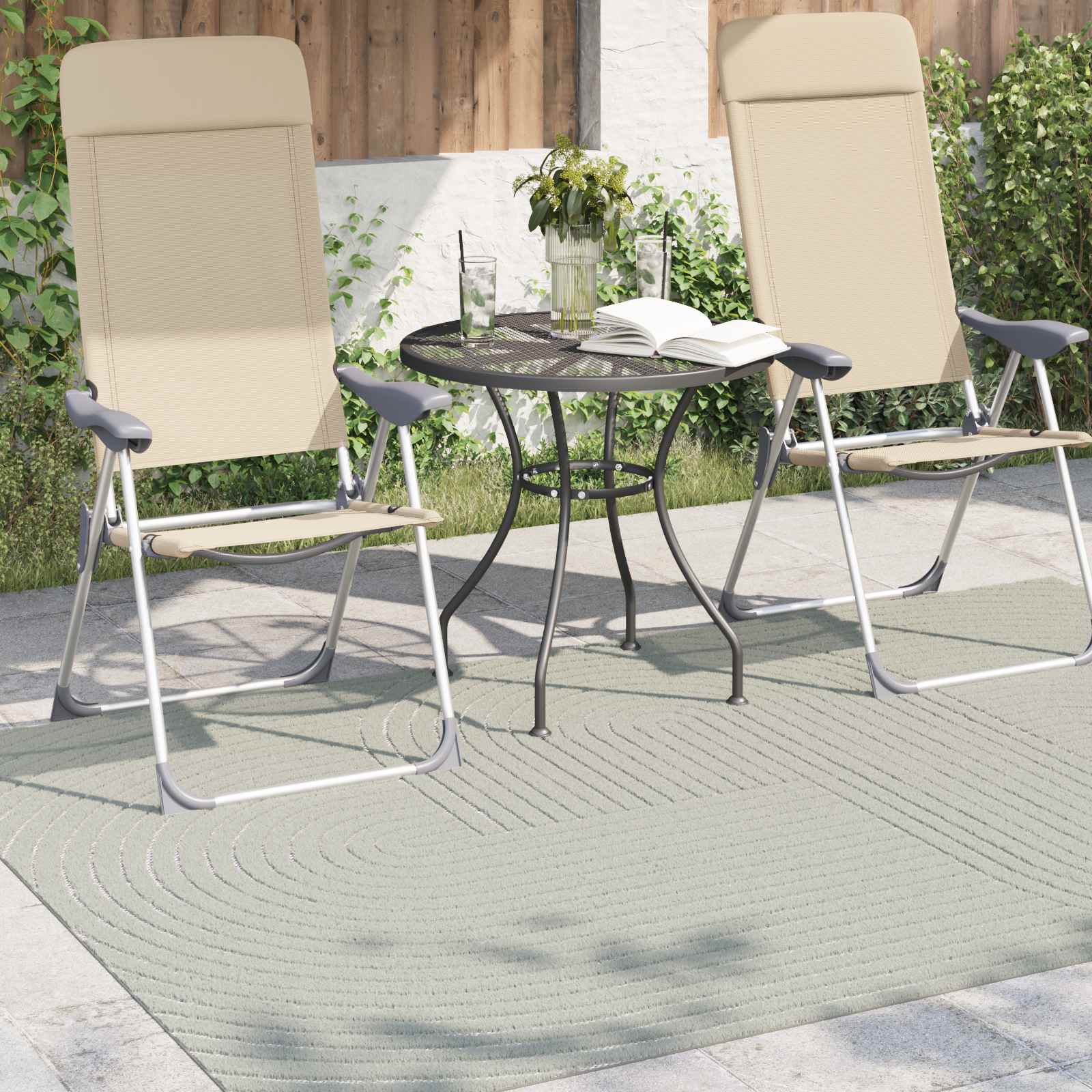HUARTE Green Zonal Rug 230 x 160 cm Polyester