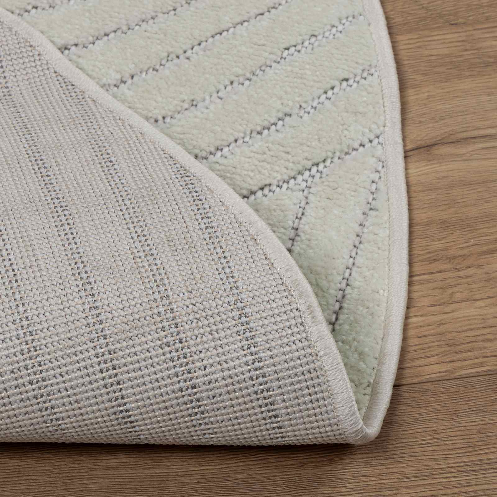Area Rugs HUARTE Green Ø 120 CM Polyester