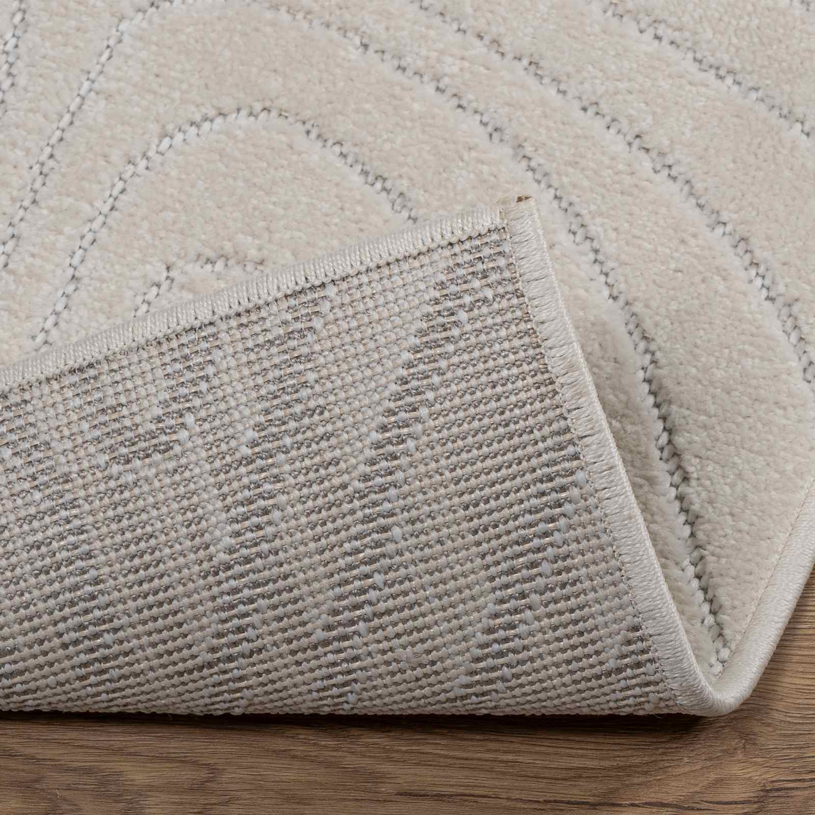 Area Rug Cream 230 x 160 cm