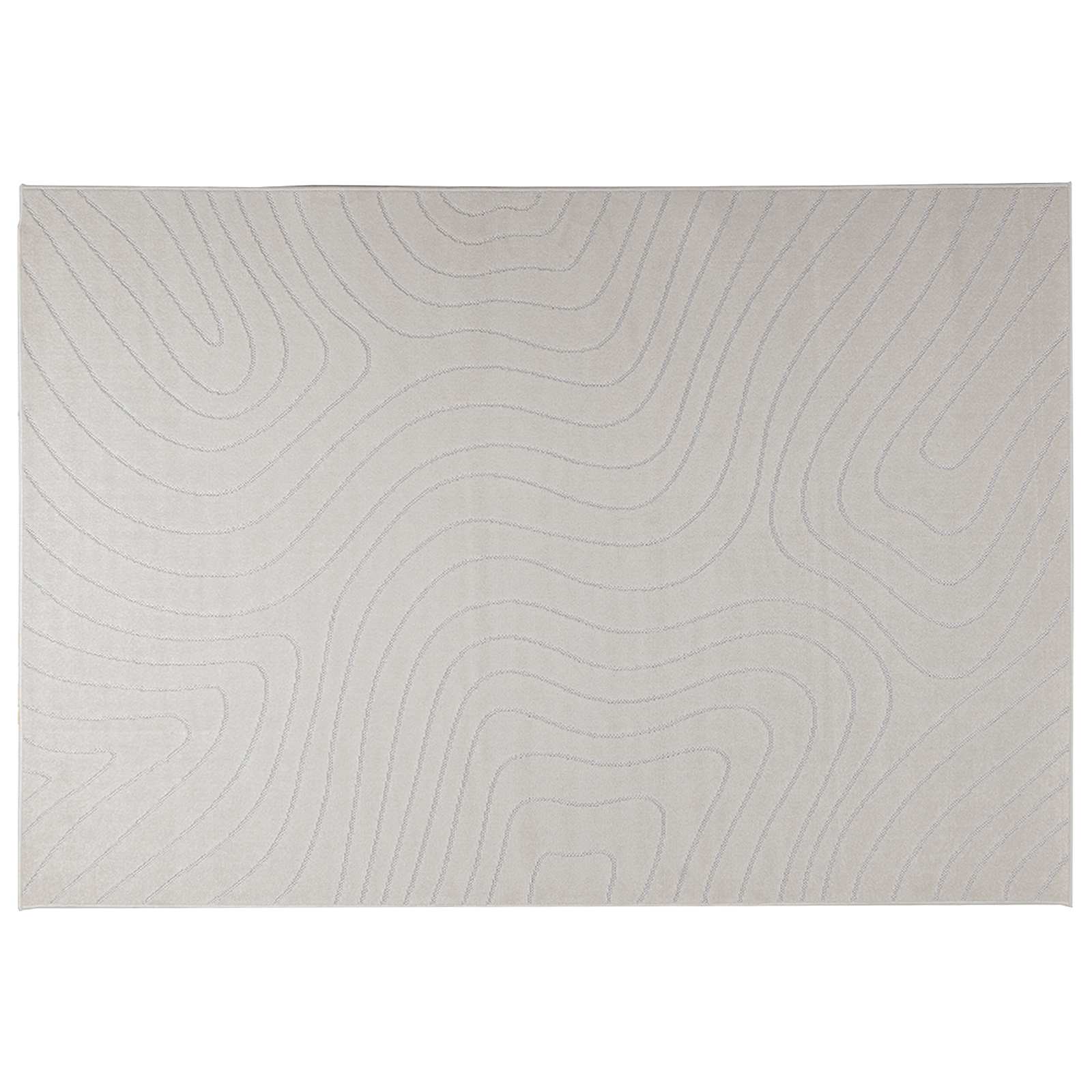Area Rug Cream 230 x 160 cm