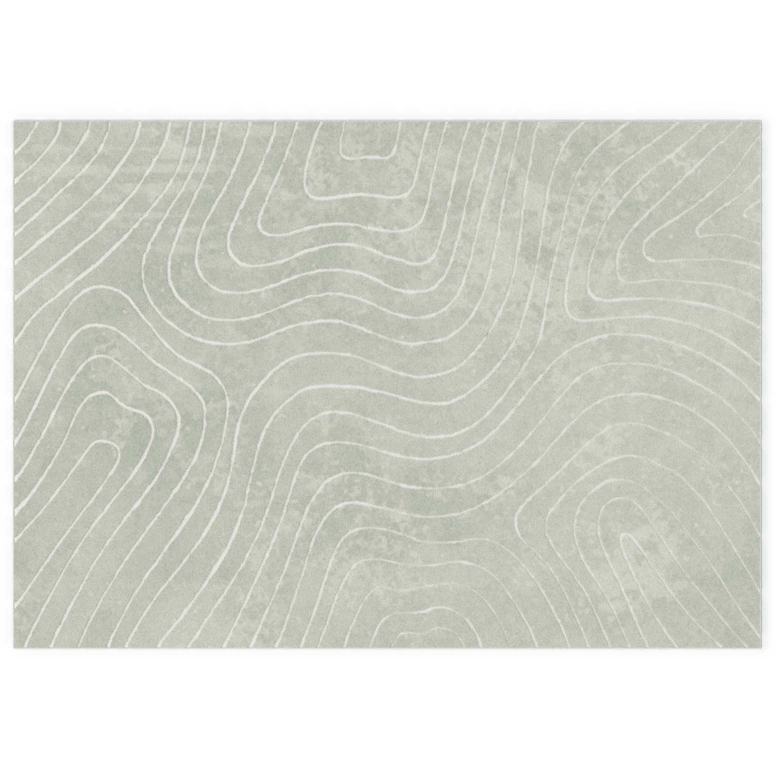 Zoninės kiliminės dangos HUARTE Žalia 340 x 240 cm Poliesteris