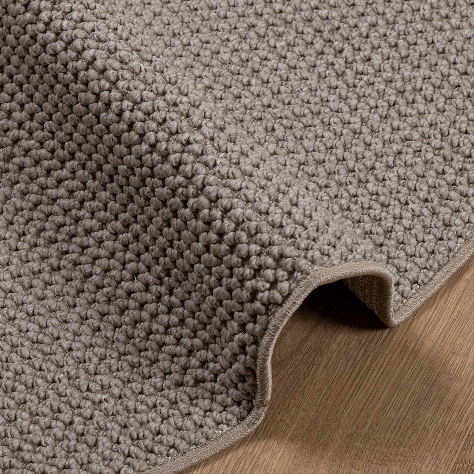 Zoninės kiliminės dangos HUARTE Taupe Ø 120 CM Poliesteris