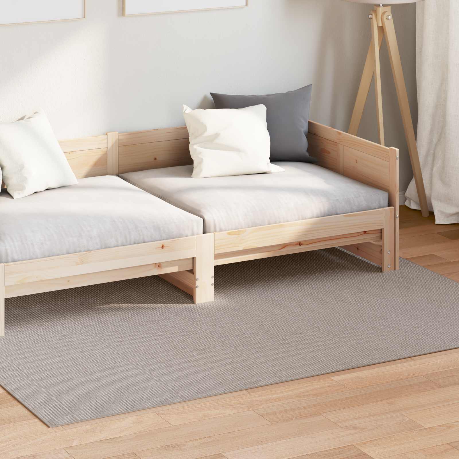 Zoninės kiliminės dangos Kremas ir Taupe 200 x 140 cm