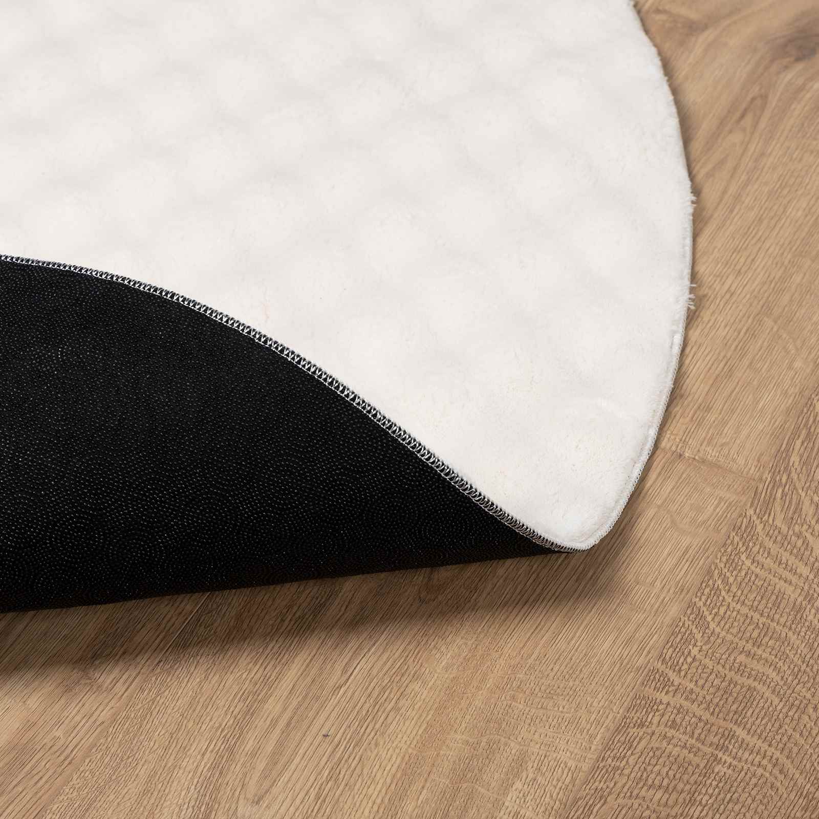 Zoninės kiliminės dangos Apvali Kreminė Ø 200 CM