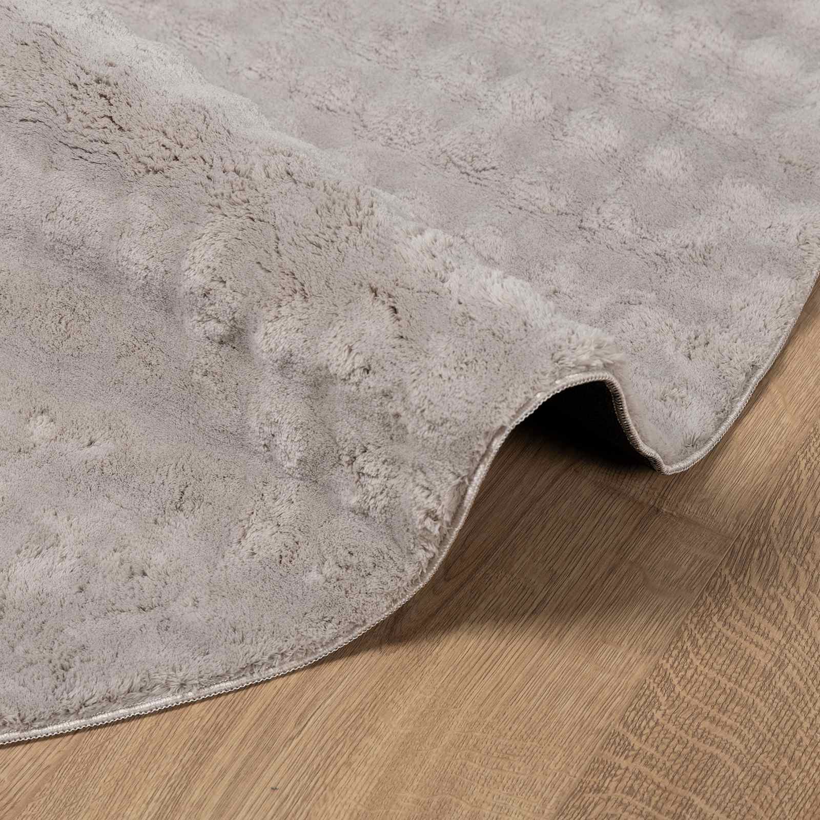 Area Rug Round Sand Ø 160 CM