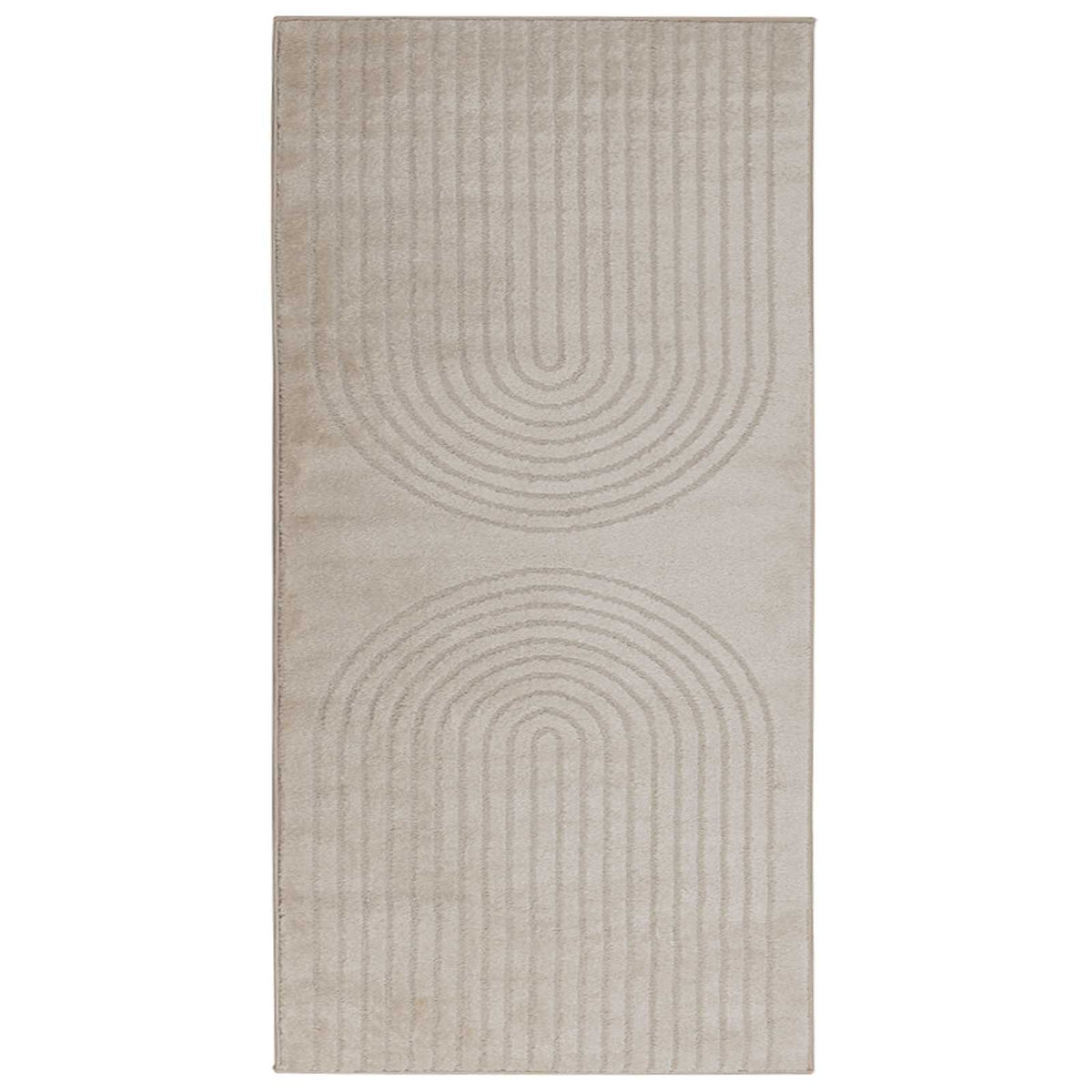 Vidinis kilimas GALATI Smėlio 80 x 150 cm Poliesteris