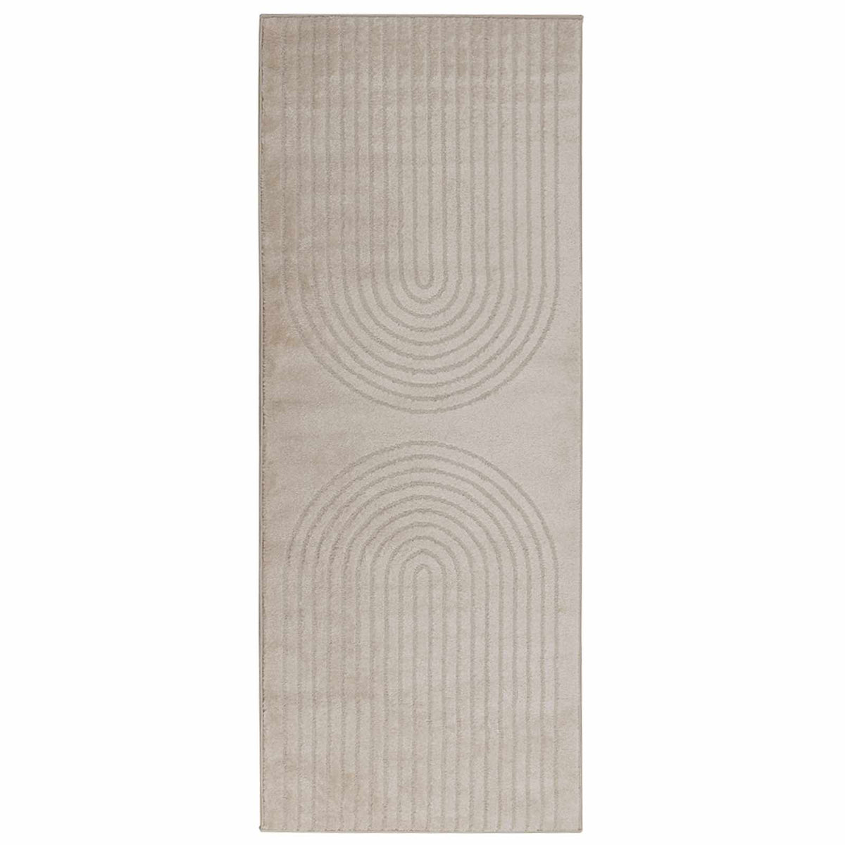 Vidinis kilimas GALATI Smėlio 200 x 80 cm Poliesteris