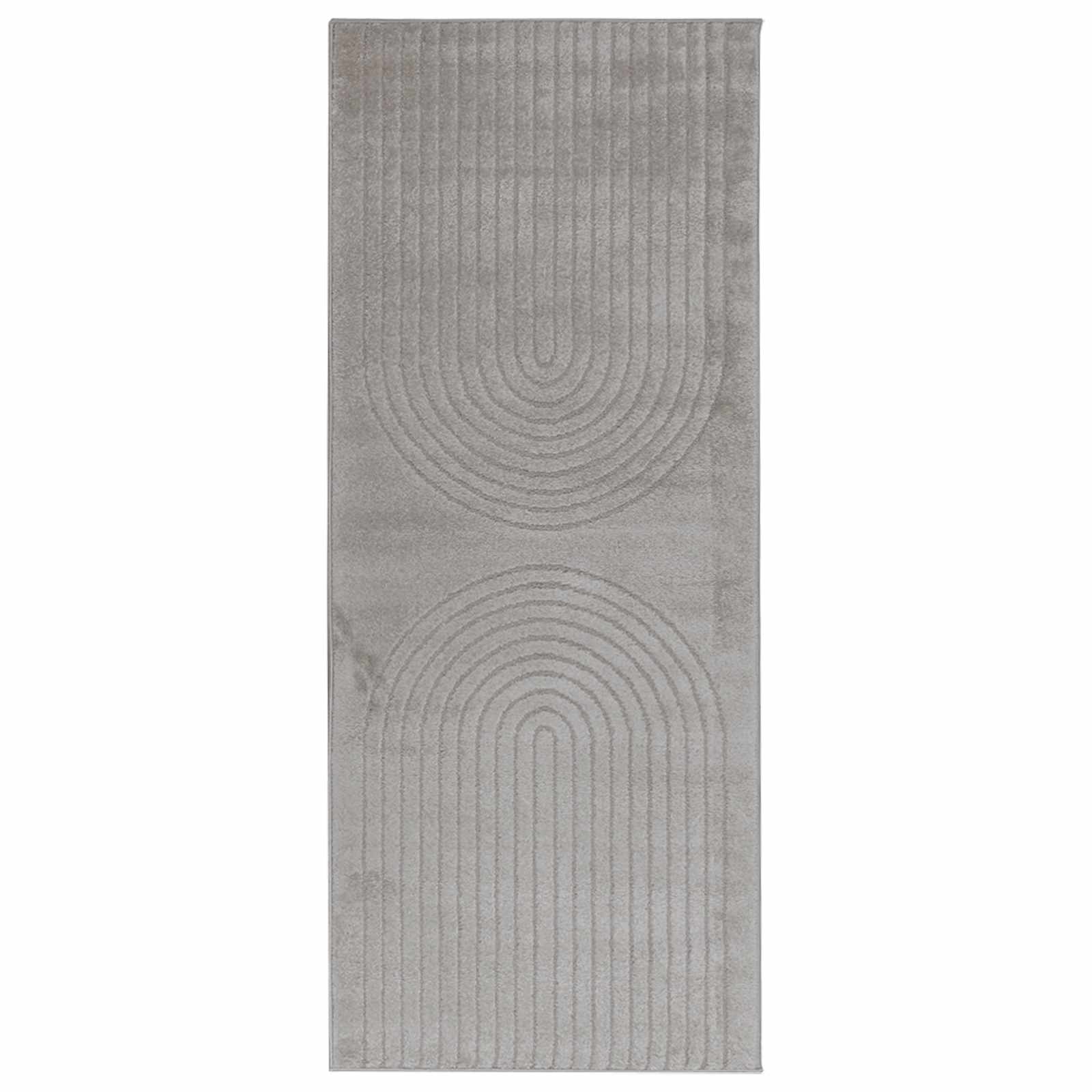 Zoninės kiliminės dangos GALATI Pilka 200 x 80 cm Poliesteris