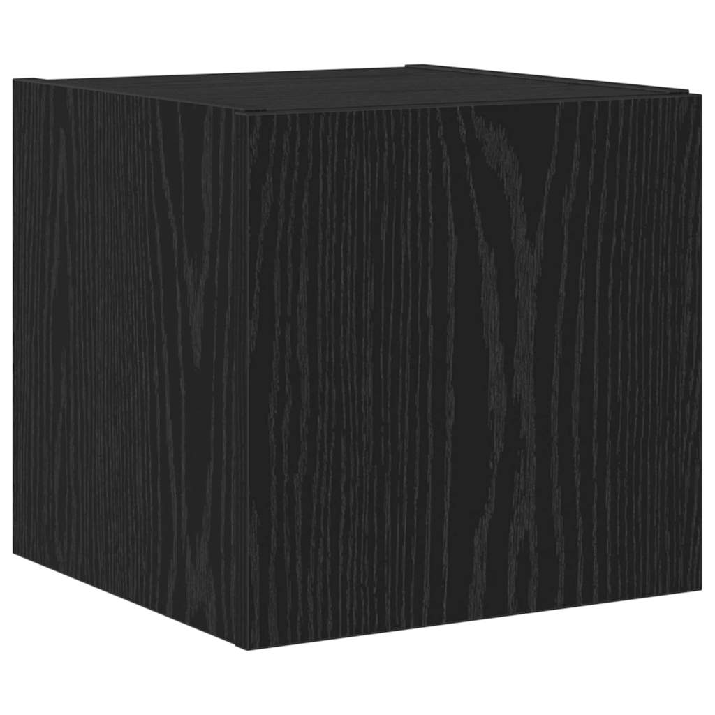 TV sieninė spintelė Juodas ąžuolas 30,5 x 35 x 30 cm