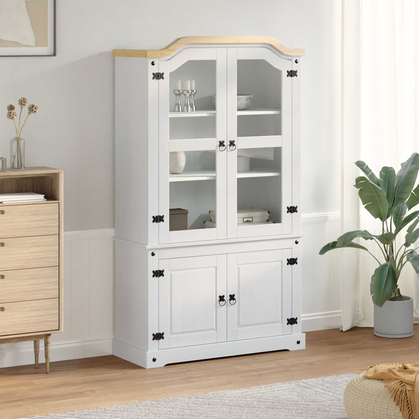 Wardrobe White 103.5 x 42 x 180 cm