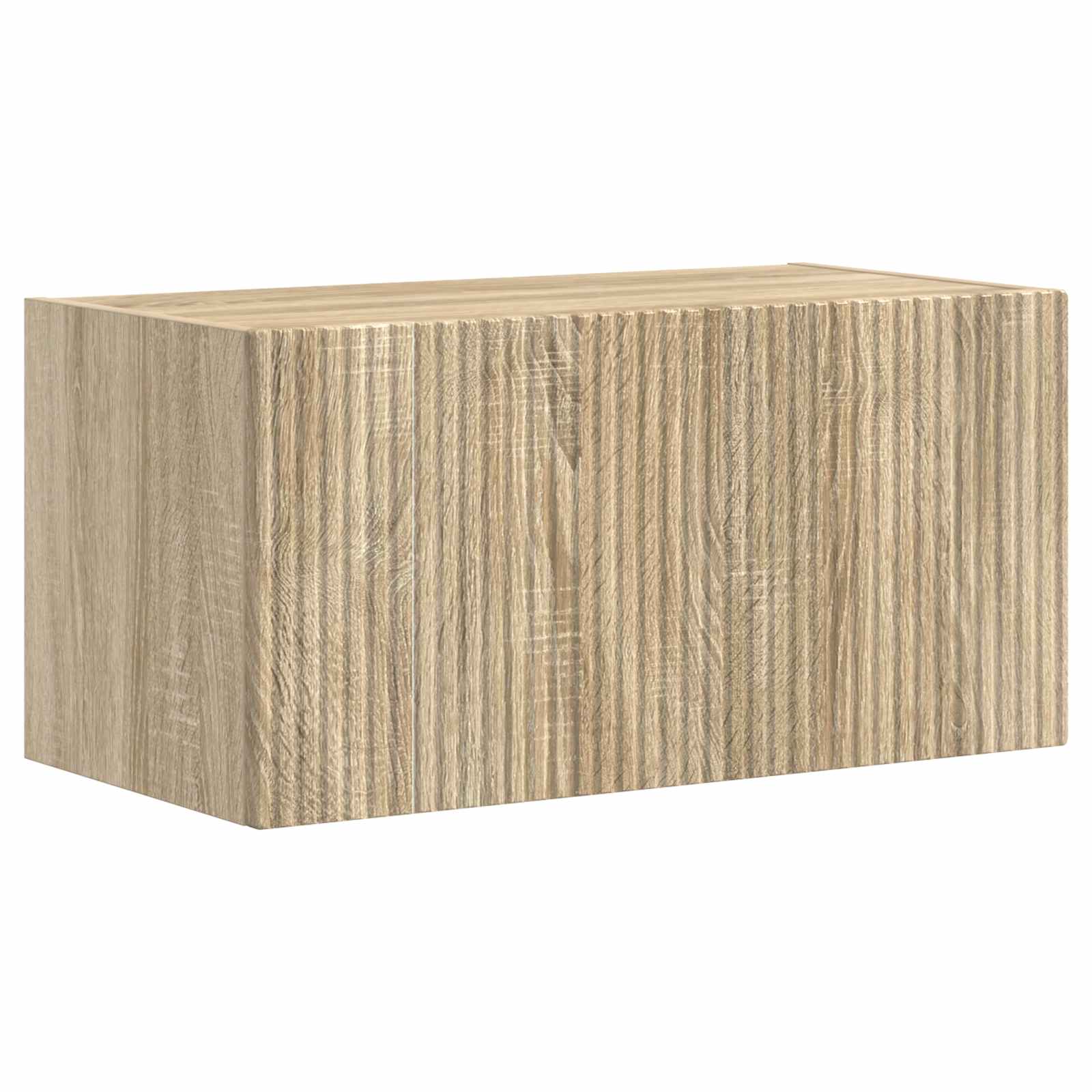 TV sieninio kabineto komplektas 4 pcs Sonoma ąžuolas