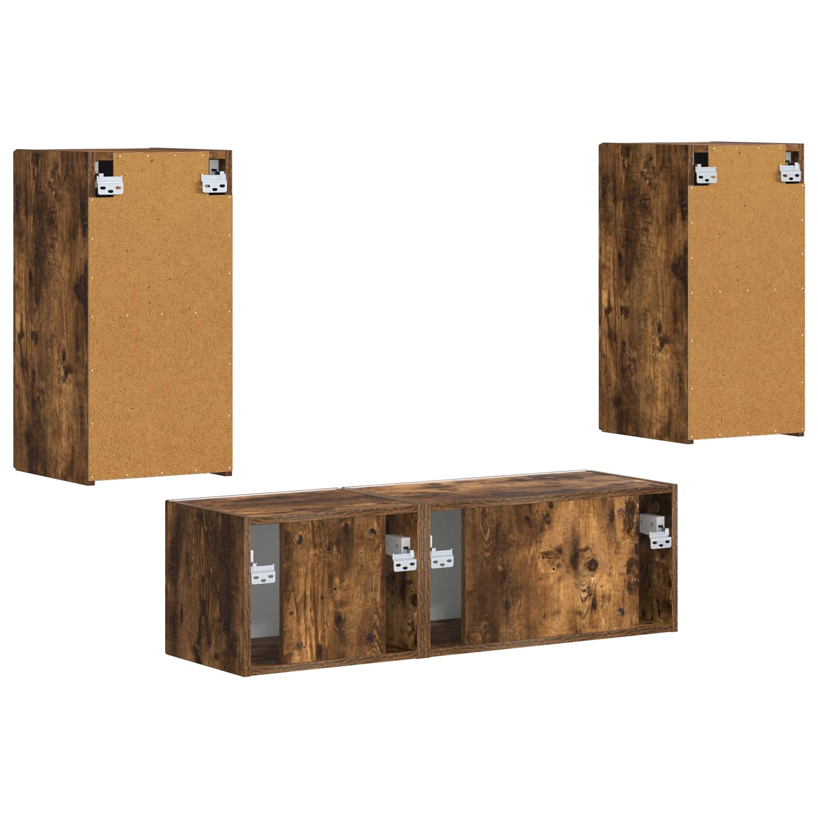 Rūkyta ąžuolas 60 x 31 x 29,5 cm