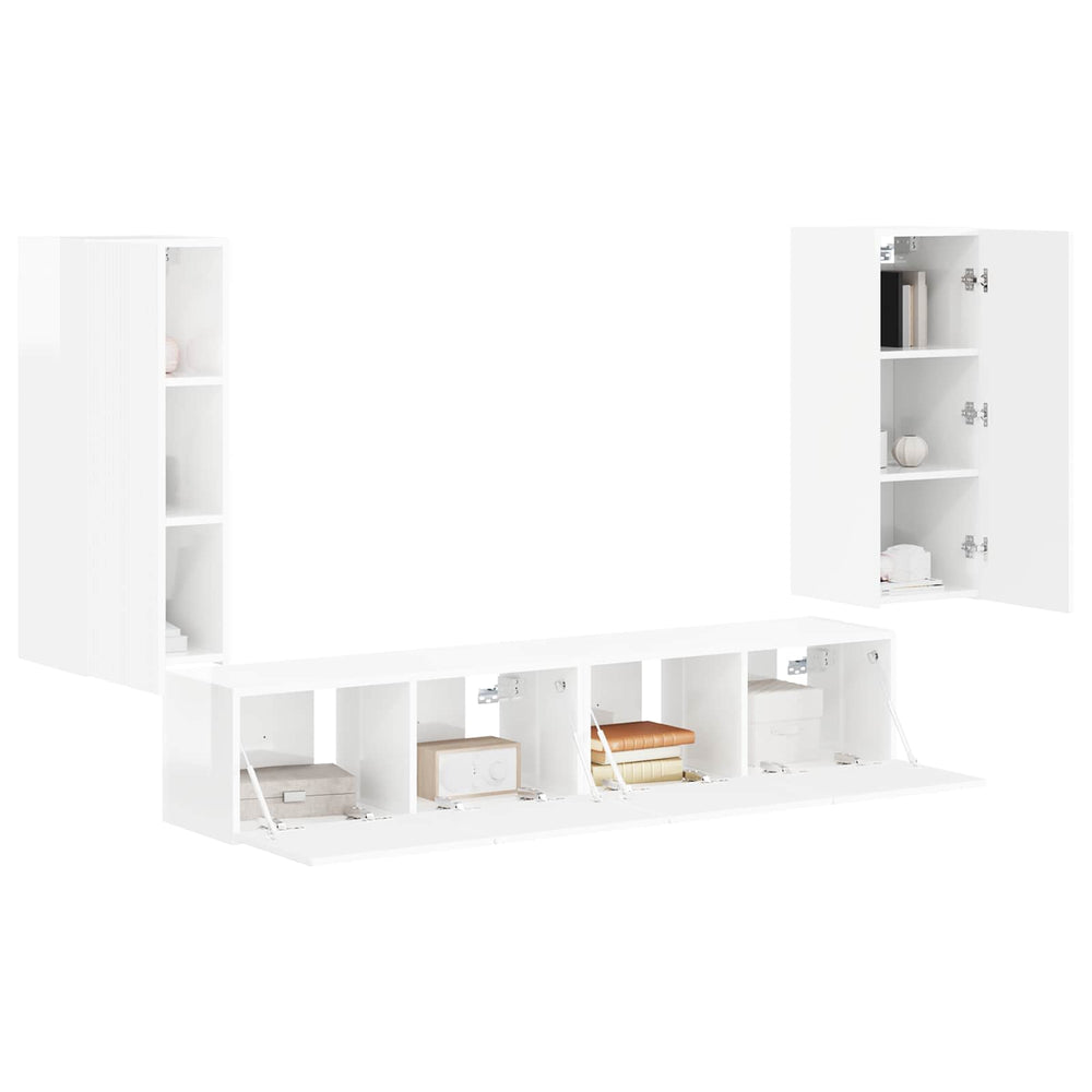 High gloss white 78.5 x 30 x 29.5 cm