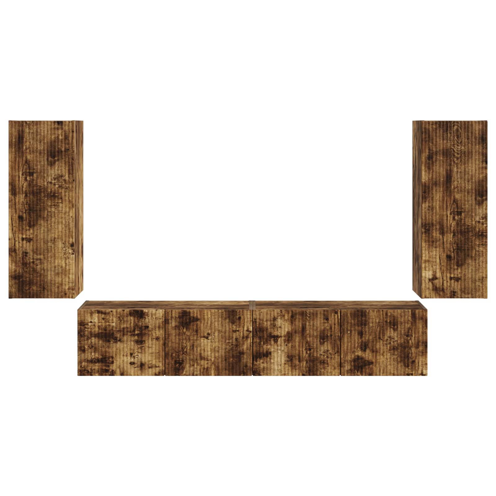 Smoked oak 78.5 x 30 x 29.5 cm