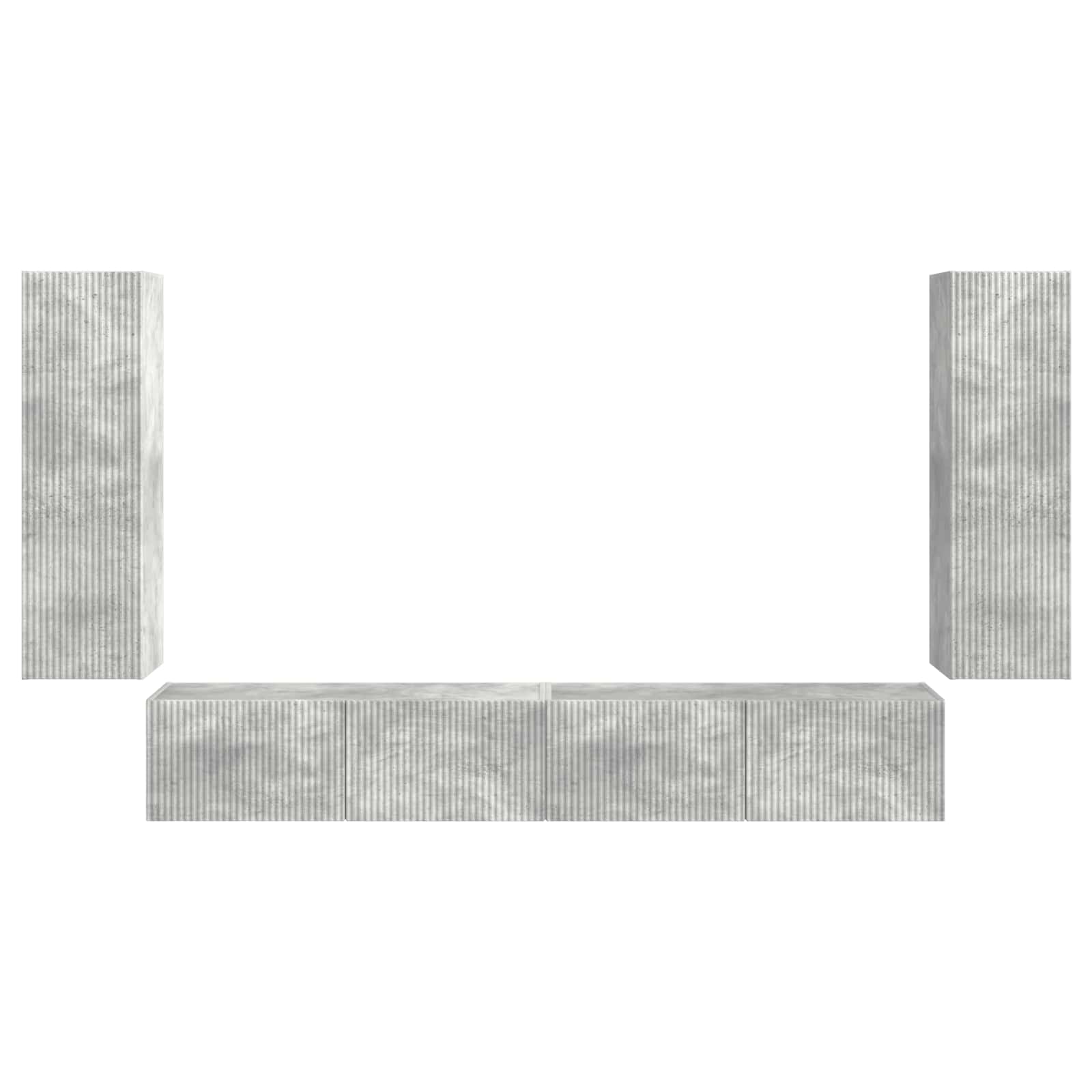 Betono pilka 98 x 31 x 29,5 cm