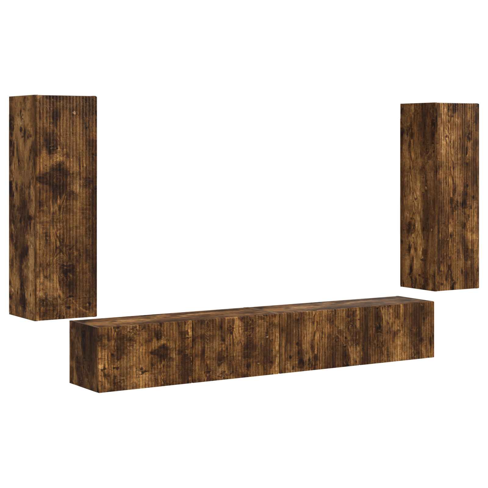 Smoked oak 98 x 31 x 29.5 cm
