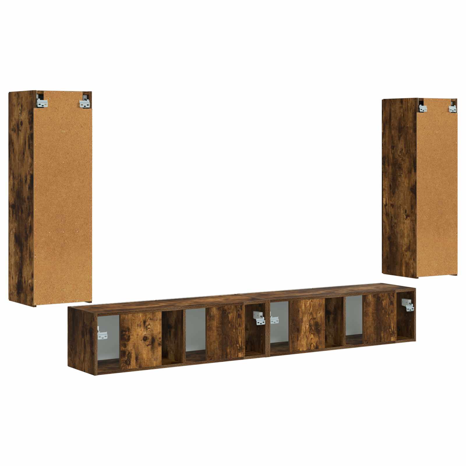Smoked oak 98 x 31 x 29.5 cm