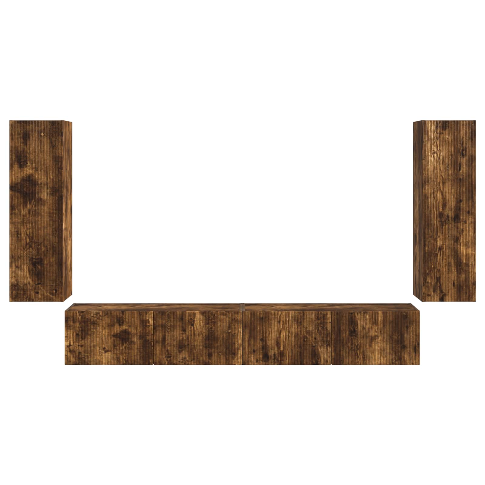 Smoked oak 98 x 31 x 29.5 cm