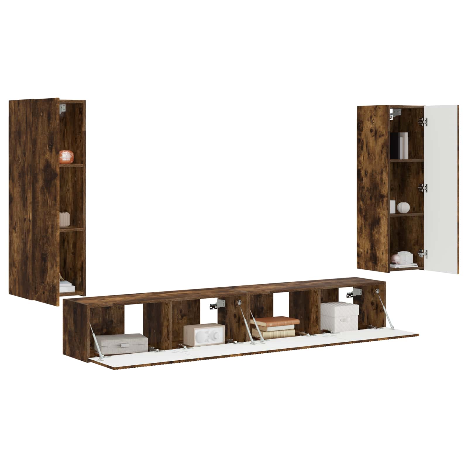 Smoked oak 98 x 31 x 29.5 cm