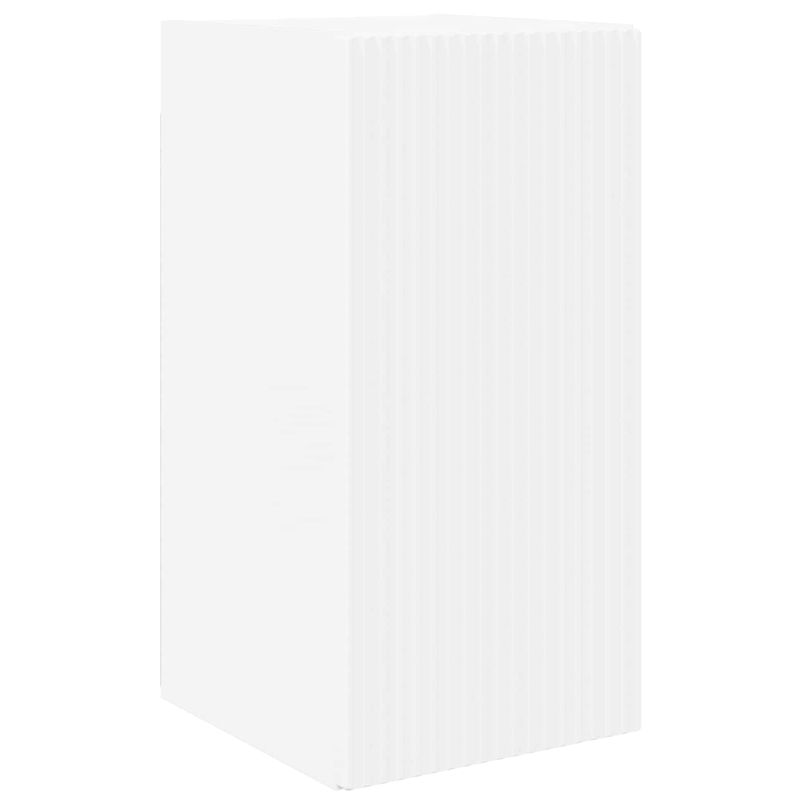 TV sieninio kabineto komplektas 4 pcs Balta Apdirbta mediena