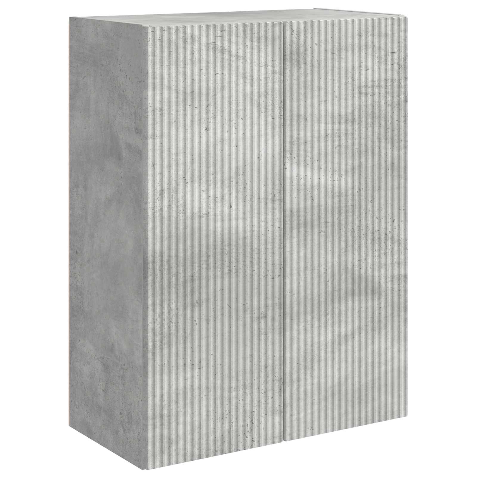 TV sieninio kabineto komplektas 6 pcs Betono pilka