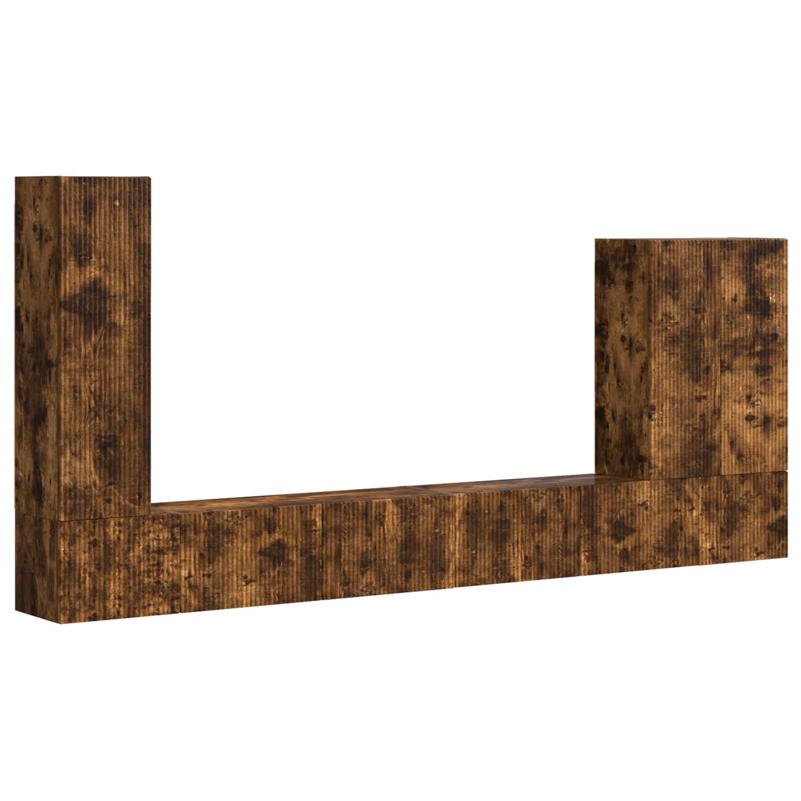 6 pcs Rūkyta ąžuolas