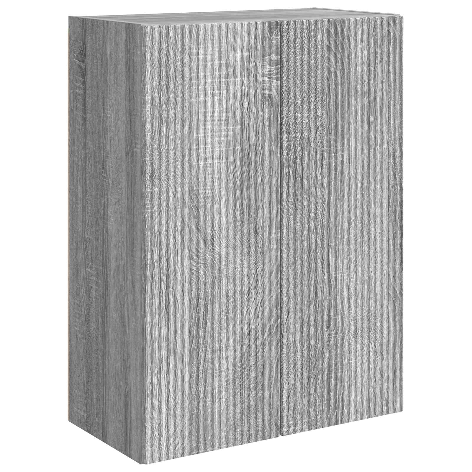 TV sieninio kabineto komplektas 6 pcs Pilkas Sonoma
