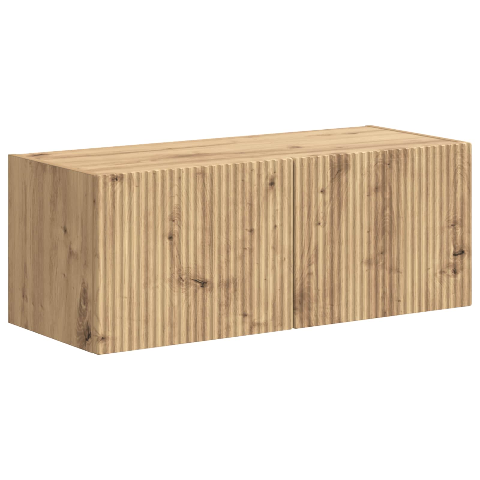 TV cabinet set 3 pcs Craftsmen Oak