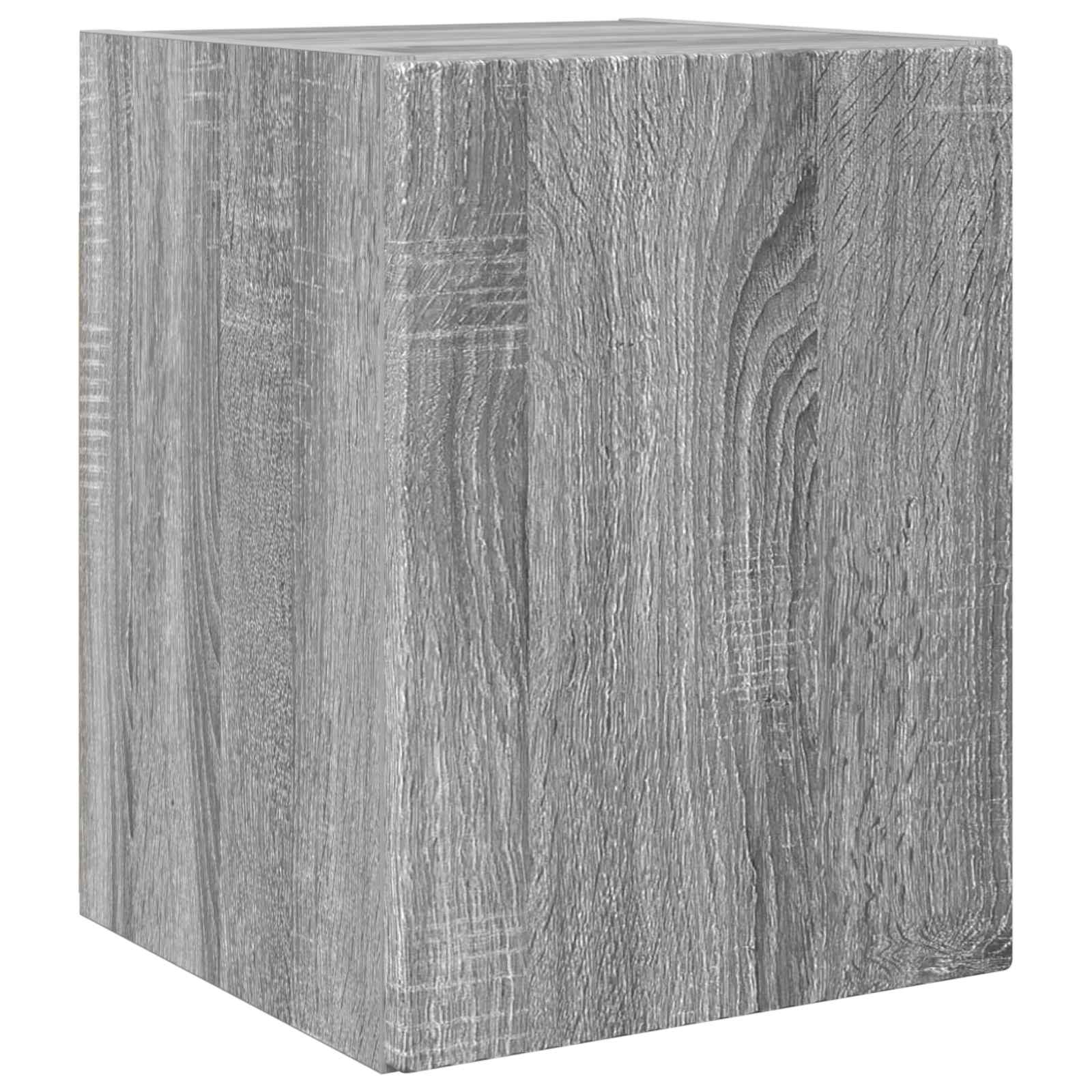 TV Cabinet Set 3 pcs Grey Sonoma Engineered Wood