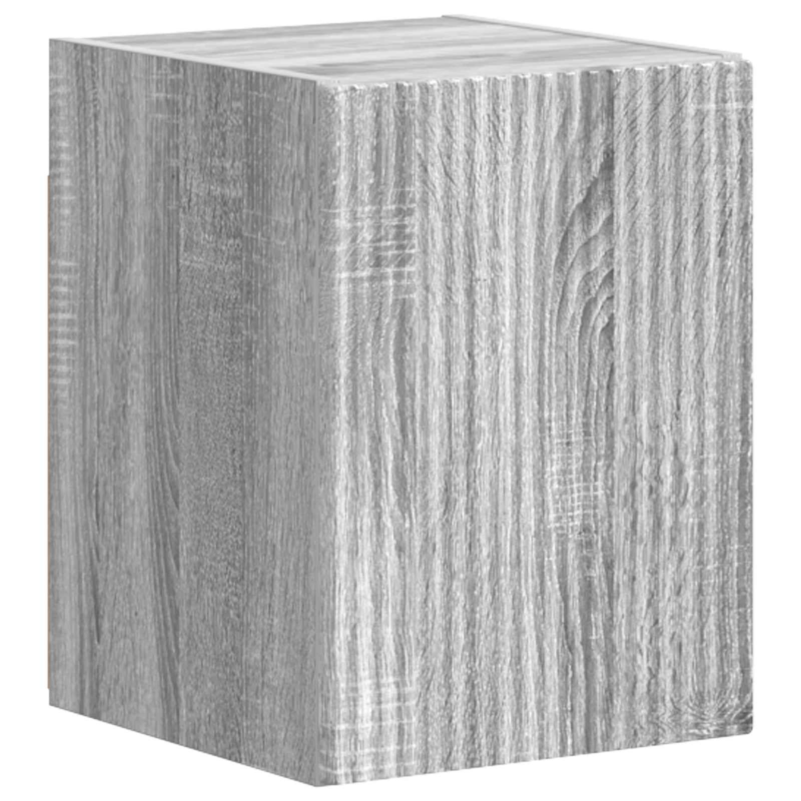 TV Cabinet Set 4 pcs Grey Sonoma Engineered Wood