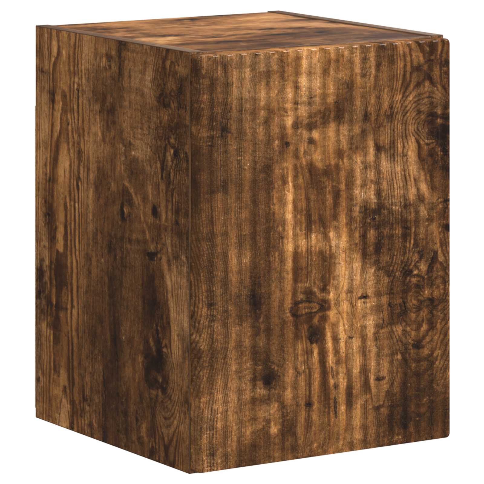 TV Cabinet Set 4 pcs Smoked Oak Engineered Wood