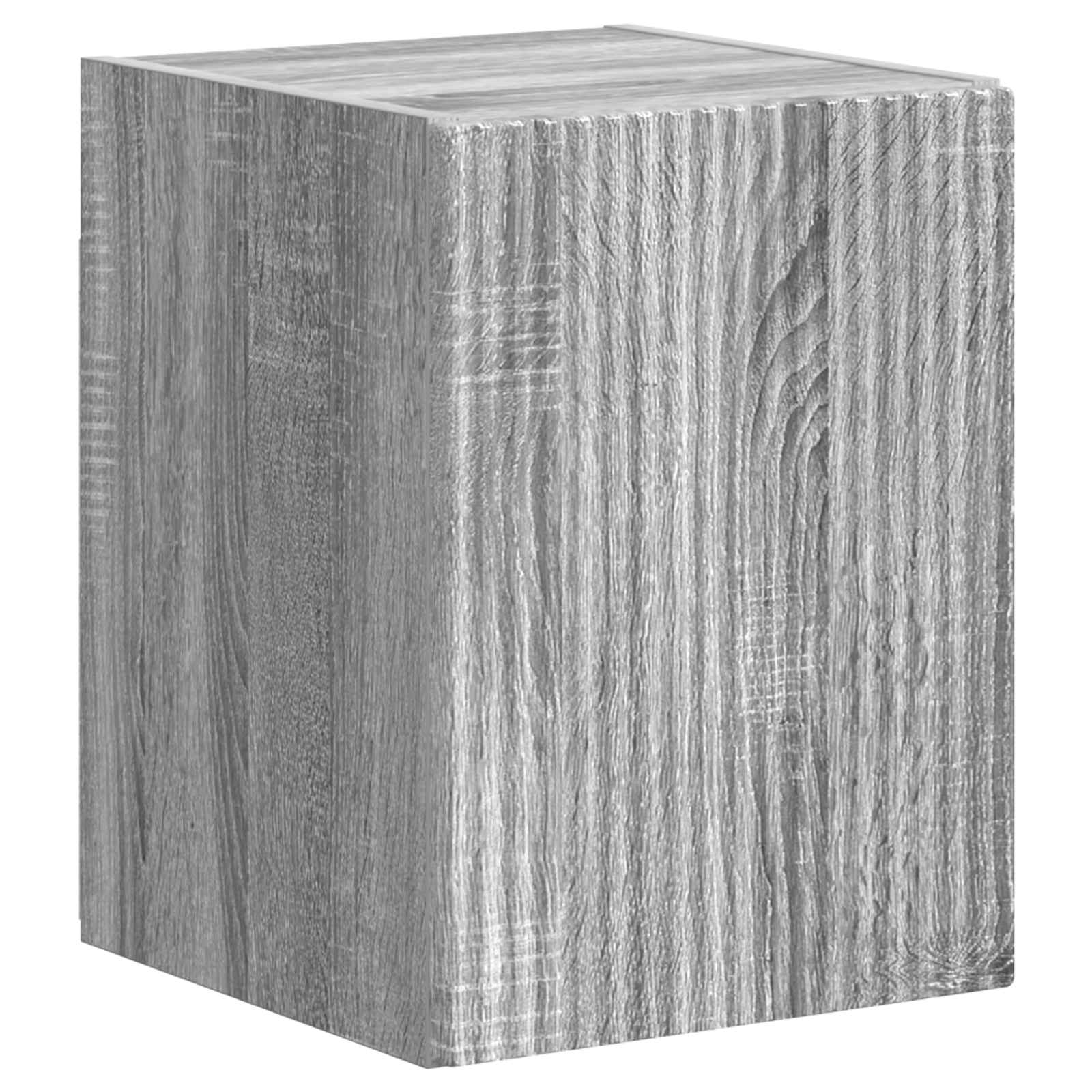 TV Cabinet Set 4 pcs Grey Sonoma Engineered Wood