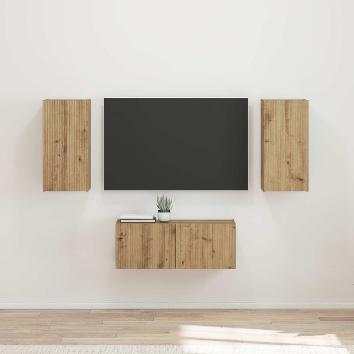 TV spintelių komplektas 6 vnt. Amatininkų ąžuolas