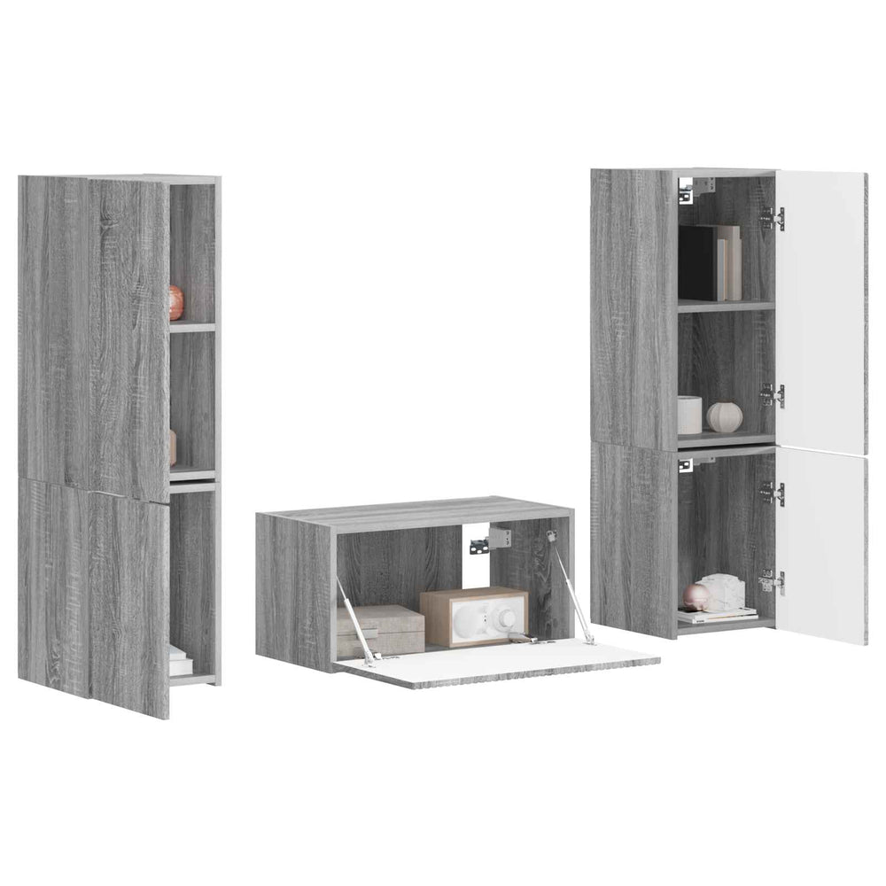 3 pcs Sonoma Grey