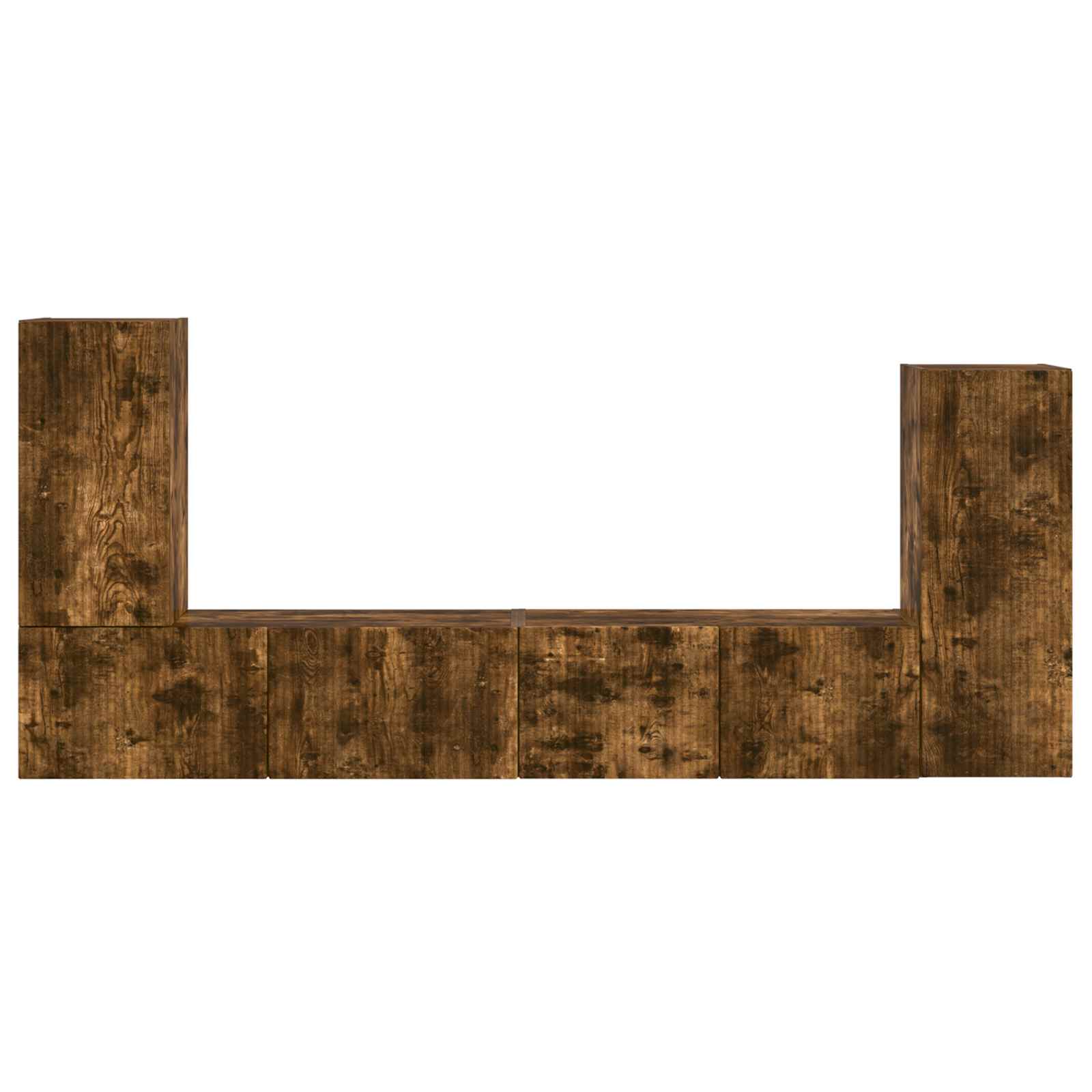 4 pcs Rūkyta ąžuolas