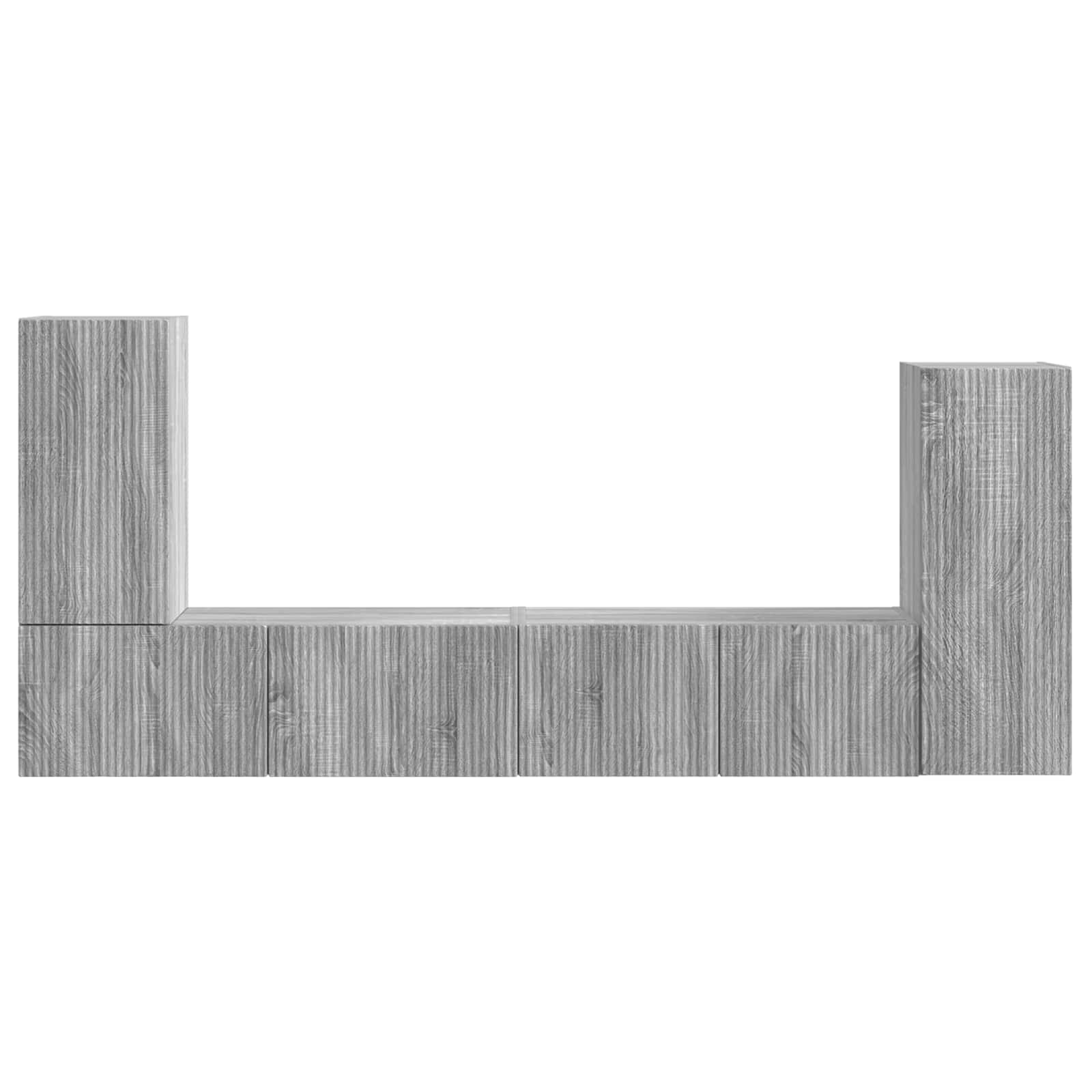 4 pcs Pilkas Sonoma