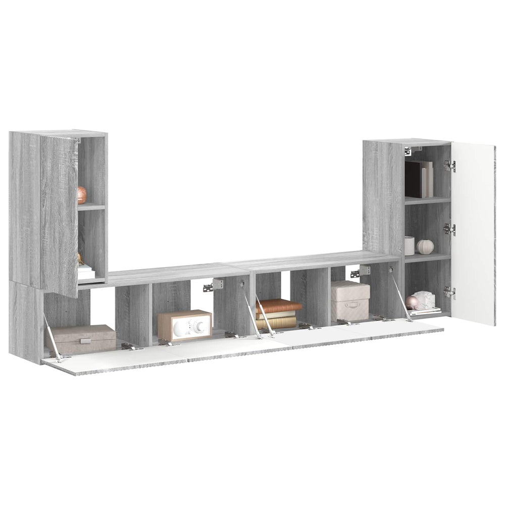 4 pcs Sonoma Grey