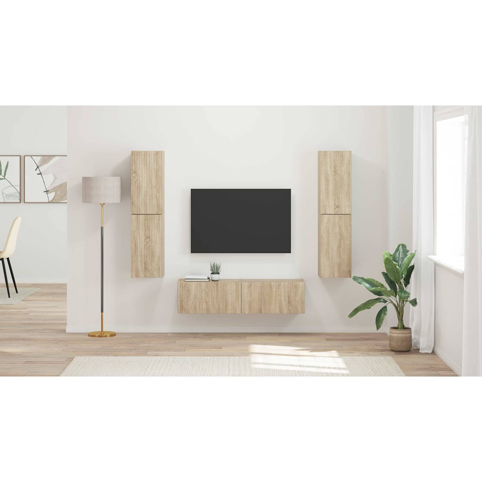 3 pcs Sonoma oak